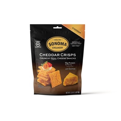 Sonoma Creamery Cheddar Crisps - 2.25oz
