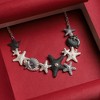 SOHI Women's Multicolour Party Statement Necklace - 2 of 4