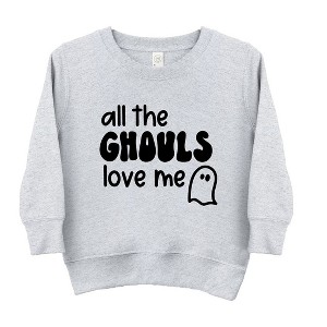 The Juniper Shop All The Ghouls Ghost Toddler Graphic Sweatshirt - 1 of 3