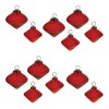 Ribbed Glass Diamond Ornament (Set of 12) - 4 of 4