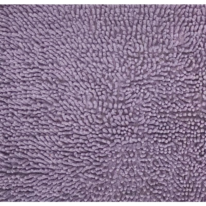 Fantasia Bath Rug Collection Cotton Shaggy Pattern Tufted Set of 5 Bath Rug Set - Home Weavers, 3 of 4