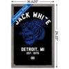 Trends International Jack White - Detroit, MI Framed Wall Poster Prints - 3 of 4