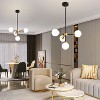 POWLIG 4 - Light Dimmable Globe Chandelier - 4 of 4