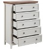 Sapphtopaz 5-Drawer Dresser for Bedroom Clothes Storage Drawers Cabinet Chest of Drawers Closet Organizers and Storage for Hallway - 3 of 4