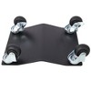 NAYSAYE Car Wheel Dolly  Heavy Duty Car Tire Dolly Set of 2 with Steel Frame 2500lb Capacity, Black, 11.8"*4.3"*37.9" - 4 of 4