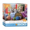 EuroGraphics Knittin' Kittens Large Pieces Jigsaw Puzzle - 2 of 4