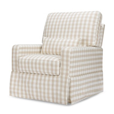 Namesake Crawford Pillowback Comfort Swivel Glider