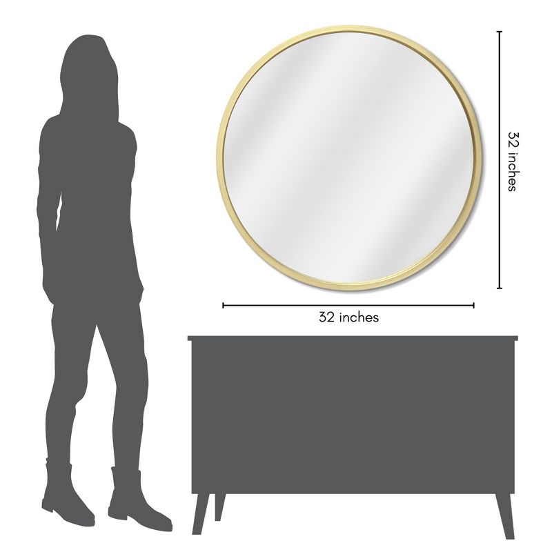 Americanflat Full Length Mirrors for Bathroom, Living Room, and Bedroom - Variety of Sizes and Colors, 4 of 11