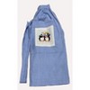 Love Warms The Heart Penguins Pocket 100 % Cotton Half Apron - 2 of 3