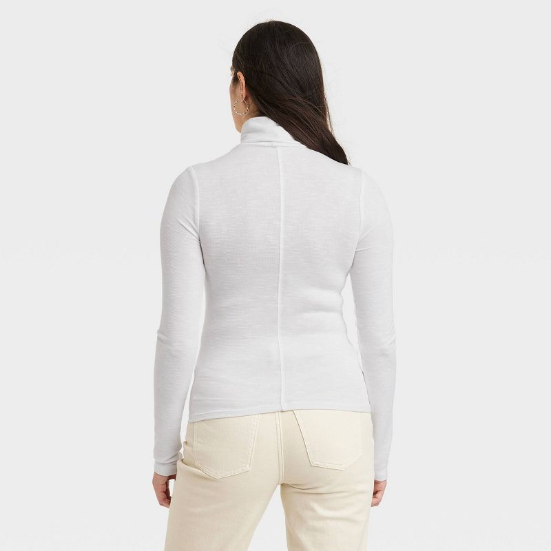 Women's Long Sleeve Mock Turtleneck T-Shirt - Universal Thread™, 3 of 8