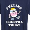 Women's - Instant Message - Feelin Eggstra Short Sleeve Graphic T-Shirt - 2 of 4