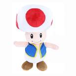 Johnny's Toys Nintendo Super Mario 16 Inch Character Plush | Toad