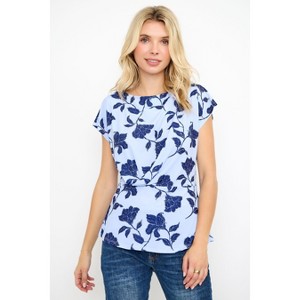 WEST K Women's Noa Waist Tucked Short Sleeve Blouse - 1 of 4