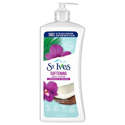 St. Ives Soft and Silky Coconut and Orchid Body Lotion 21oz