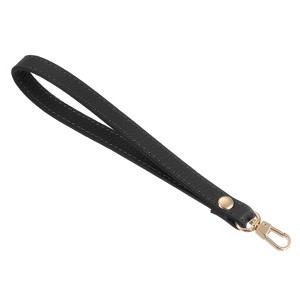 Unique Bargains Leather Removable Wallet Keychain Bag Replacement Wristlet Strap - 1 of 4