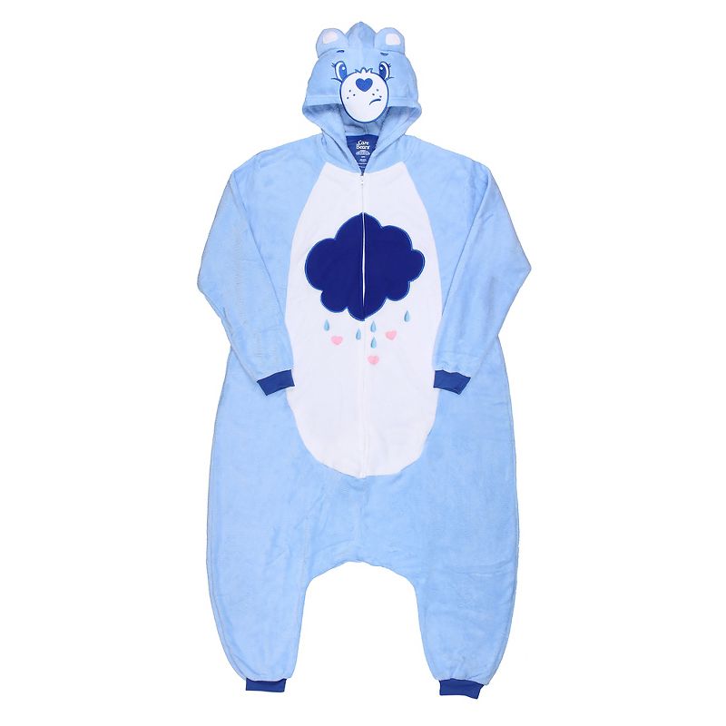 Care Bears Adult Unisex Hooded Fleece Union Suit Costume Cosplay, 4 of 9