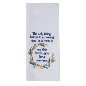 Park Designs Having You For A Grandma Dishtowel Set of 2 - 1 of 4