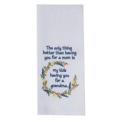 Park Designs Having You For A Grandma Dishtowel Set of 2 - image 1 of 4