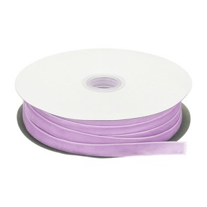 Unique Bargains Soft Single Face Spool Silky Velvet Ribbon for Bouquets DIY Gift Craft - 1 of 3
