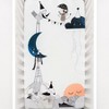 Rookie Humans Crib sheet and Swaddle bundle - Moon's Birthday - 4 of 4