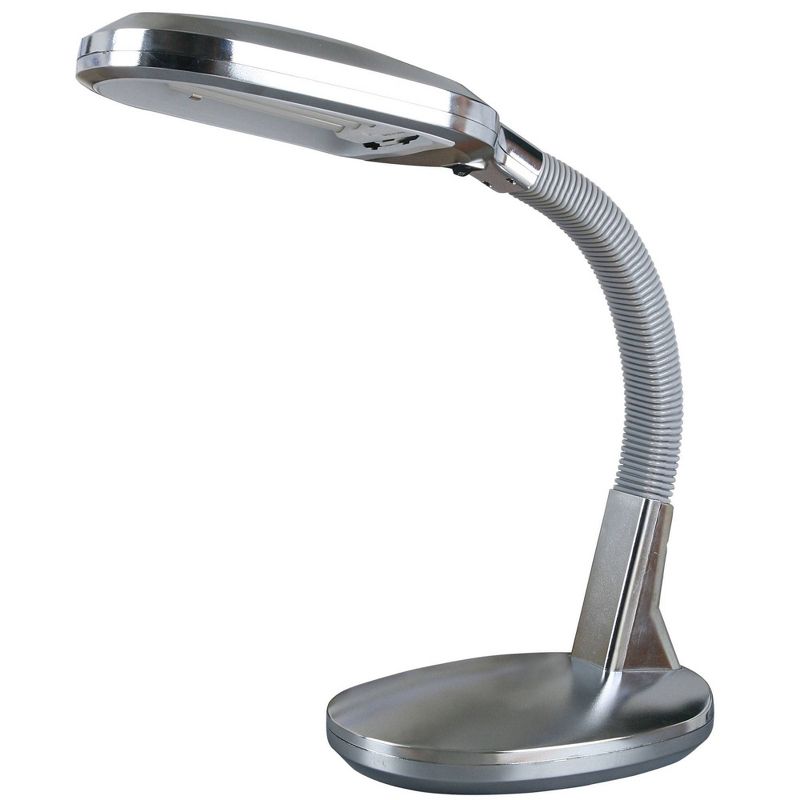 Sunlight Desk Lamp Silver (Includes CFL Light Bulb) - Lavish Home, 2 of 4