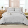 BAGOKIE 7 Pieces Tufted Bed in a Bag Comforter Set for All Season - 2 of 4