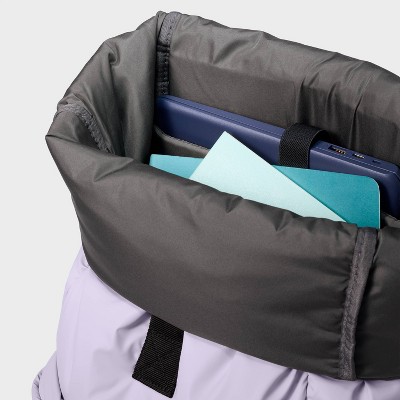 Рюкзаки Open Story Puffer 16" Backpack Thistle - Open Story™: Laptop Bag, Water-Resistant, Recycled Polyester — фото 4