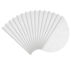 Unique Bargains Silicone Non-Stick Steaming Baking Mats White 15 Pcs - 1 of 4