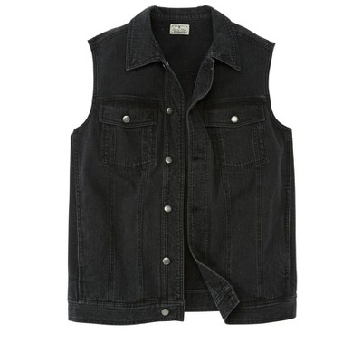 Black jeans hot sale vest