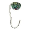Wrapables Stylish Purse Hook Hanger, Foldable Handbag Table Hanger, Irises - 2 of 4