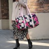 MKF Collection Khelani Quilted Cotton Botanical Pattern Women’s Duffle Bag by Mia K - 3 of 4