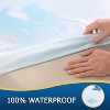 Aoibox Twin Waterproof Zippered Mattress Encasement Noiseless Breathable Machine Washable Fits 7-13 Inch Mattress - 2 of 4