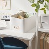 Medium Decorative Fabric Box Ivory - Brightroom™ - image 2 of 3