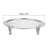 Unique Bargains Stainless Steel Heat Resistant Rust Resistant Steamer Rack with Stand - 2 of 4