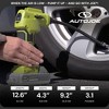 Sun Joe Auto Joe Portable Air Compressor, 24 Volt 2 Ah Cordless Tire Inflator Pump with Battery and Charger for Bike and Pool Accessories, Green - 3 of 4