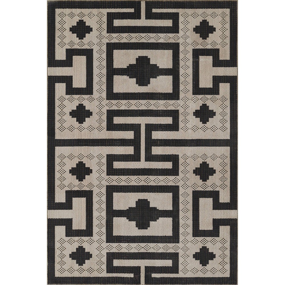 Photos - Area Rug Momeni 5'3"x7'6" Noho Oliver Machine Loomed  Ivory 