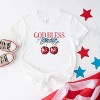 Simply Sage Market God Bless America Cherries Short Sleeve Tee - 3 of 4