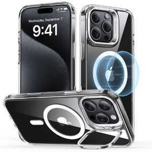 ESR Hybrid Case with Stash Stand for iPhone 16 Pro Max - 1 of 4