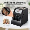USD Coin Sorter, Coin Sorter Machine for USD Coin 1¡é 5¡é 10¡é 25¡é, Sorts up to 230 Coins/min, Coin Sorter and Wrapper Machine Holds 200 Coins - 2 of 4
