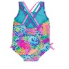 RuffleButts Girls UPF50+ Sun Protected Cross-Back One Piece - 2 of 2
