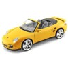Porsche 911 (997) Turbo Convertible Yellow 1/18 Diecast Car Model by Motormax - 2 of 3