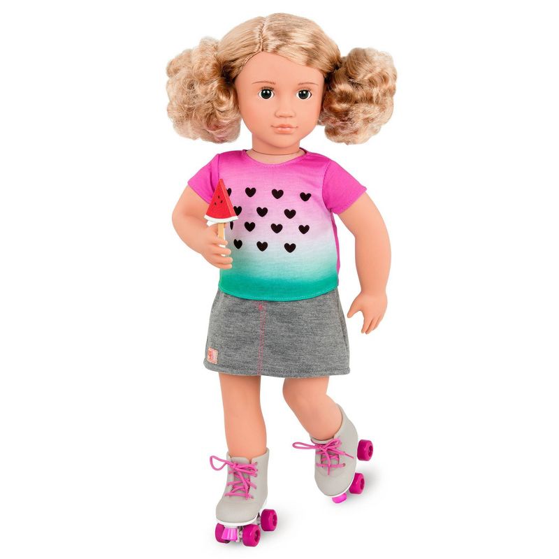 Our Generation One in a Melon with Roller Blades Fashion Outfit for 18&#34; Dolls, 3 of 10