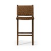 Maven Lane Noah High Back Vegan Leather Bar Height Bar Stool - 3 of 4