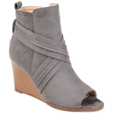 Journee Collection Women s Sabeena Bootie Grey