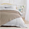 Tribeca Living Madrid Waffle Weave Cotton Oversized Blanket - 2 of 3