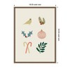 Kate & Laurel All Things Decor Sylvie Beaded Holiday Six Framed Canvas by Hannah Beisang - 2 of 4