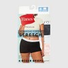 Hanes Premium Women's 4pk Boyfriend Cotton Stretch Boxer Briefs - Colors May Vary - 2 of 4