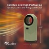 LivePure LP2200 Turbine Vortex Auto-Duster Ceramic Heater – 1500W, Remote Control, 12-Hour Timer Digital Thermostat, 60° Oscillation - 2 of 4