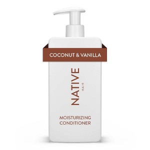 Native Coconut & Vanilla Moisturizing Vegan Conditioner, Clean, Sulfate, Paraben and Silicone Free - 16.5 fl oz - 1 of 4