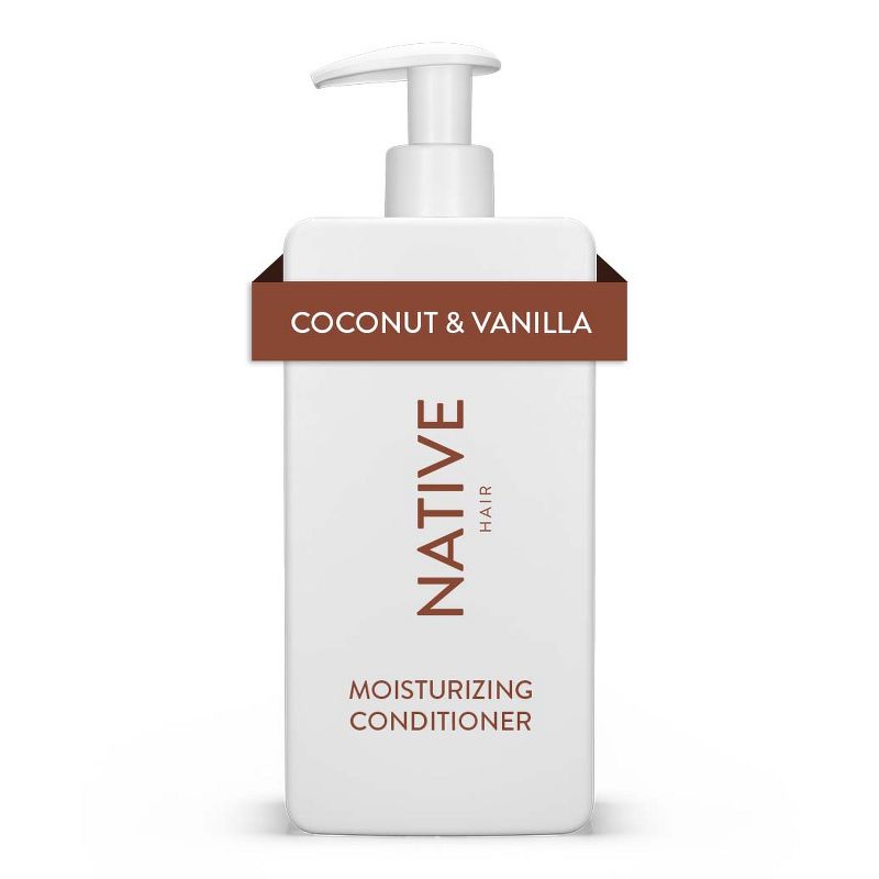 Native Coconut &#38; Vanilla Moisturizing Vegan Conditioner, Clean, Sulfate, Paraben and Silicone Free - 16.5 fl oz, 1 of 15